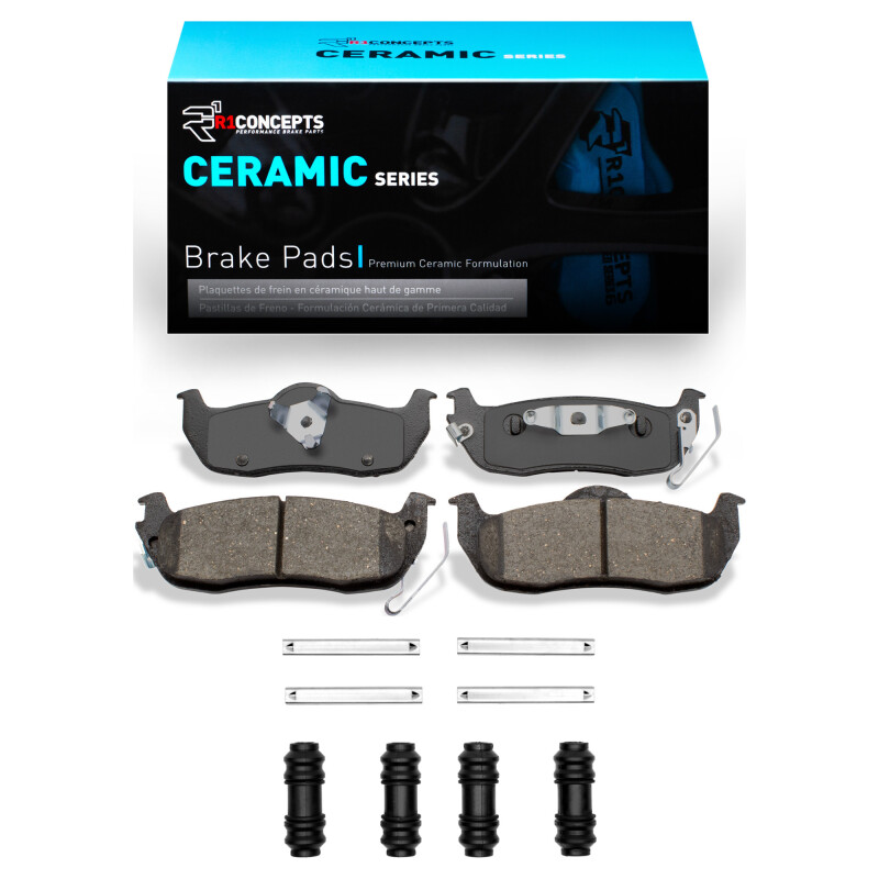 Infiniti QX56 Brake Pads - Rear - R1 Concepts - Ceramic - `04-`15